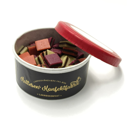 Liquorice red, 125g handcrafted