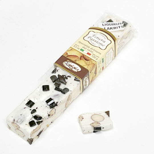 Torrone Liquirizia, 100g-bar