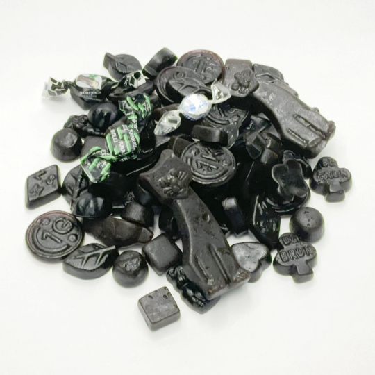 Zuckerfreie Lakritzmischung